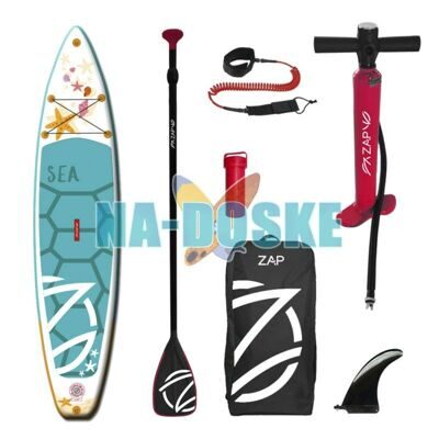 Sup борд надувной ZAP Sea Turtle 11'0 Fusion