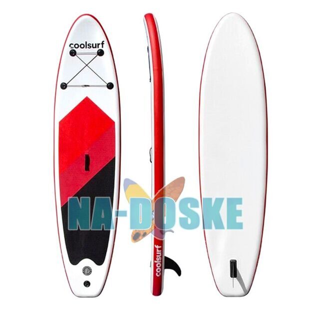 Универсальная sup доска CoolSurf 10'6 Red