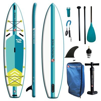 Sup board надувной Nordic Ride Lime 12'